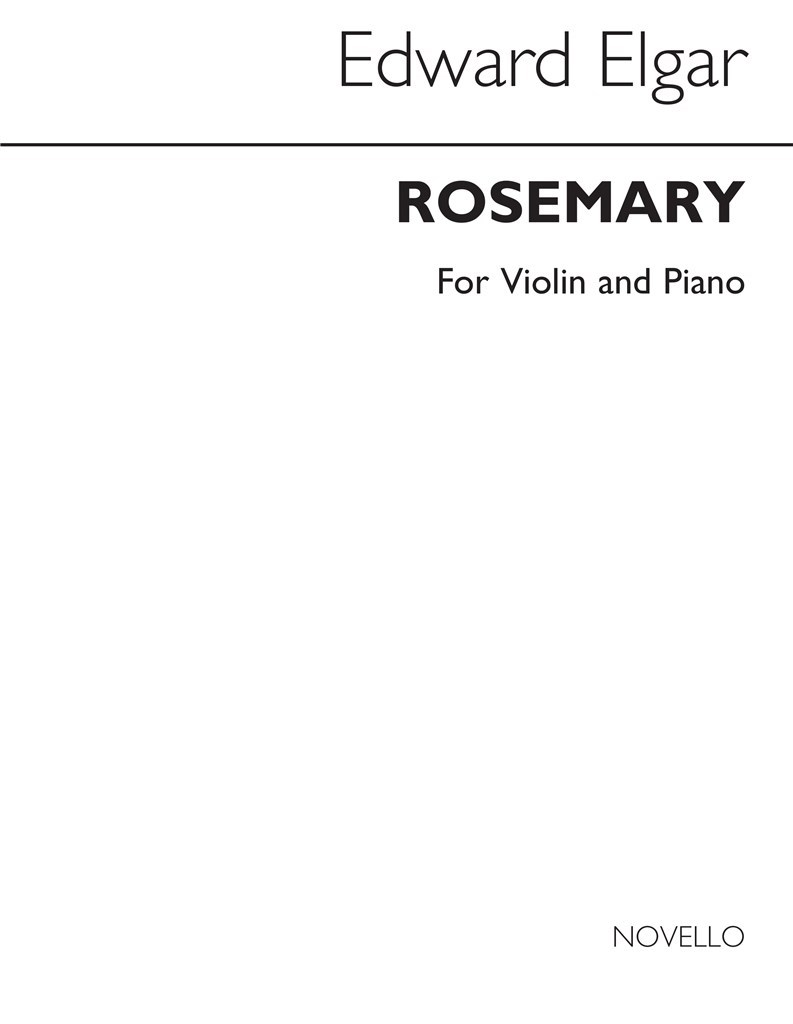 Rosemary ('Thats For Remembrance')